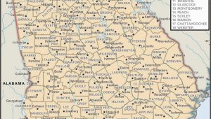 Georgia Dot County Maps State and County Maps Of Georgia