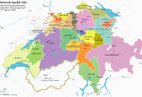 Georgia Dot Maps Helvetian Republic 1802 Aaa Pinterest Map Switzerland Und History