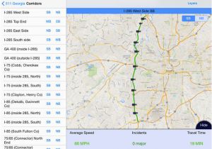 Georgia Dot Traffic Map 511 Georgia atlanta Traffic On the App Store