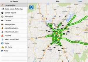 Georgia Dot Traffic Map 511 Georgia atlanta Traffic On the App Store