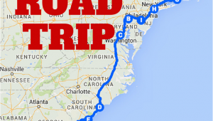 Georgia East Coast Map the Best Ever East Coast Road Trip Itinerary Road Trip Ideas