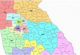 Georgia Fall Line Map Map Georgia S Congressional Districts