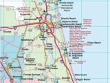Georgia Florida Map Roads northeast Florida Road Map Showing Main towns Cities and Highways