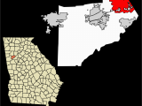 Georgia Gis Maps File Douglas County Georgia Incorporated and Unincorporated areas