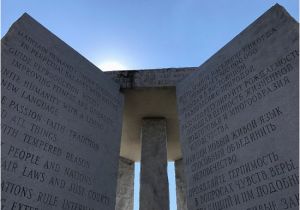 Georgia Guidestones Location Map Very Interesting We Were In atlanta and Decided to Drive On Over to