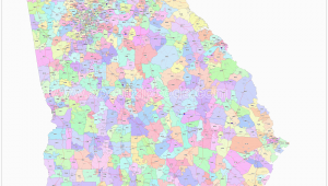 Georgia Map by Zip Code Georgia Zip Code Maps Free Georgia Zip Code Maps