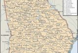 Georgia Map Cities and Counties State and County Maps Of Georgia
