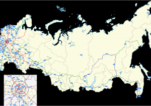 Georgia Map Highways Russian Federal Highways Wikipedia
