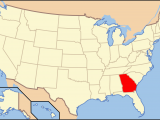 Georgia Map with Rivers Bulloch County Georgia Wikipedia