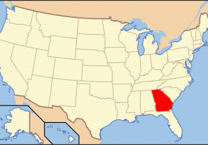 Georgia Map with Rivers Bulloch County Georgia Wikipedia