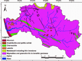 Georgia Map with Rivers Geological Map Of the Netravati and Gurpur River Basins source