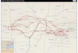 Georgia National Parks Map Maps Trail Of Tears National Historic Trail U S National Park