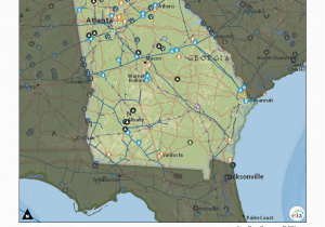 Georgia Nuclear Power Plants Map Georgia Profile