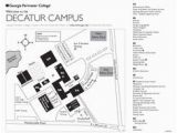 Georgia Perimeter College Dunwoody Campus Map 8 Best Campus Maps Images Campus Map College Campus Blue Prints