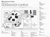 Georgia Perimeter College Dunwoody Campus Map 8 Best Campus Maps Images Campus Map College Campus Blue Prints