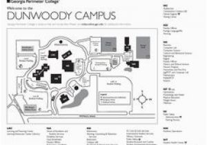 Georgia Perimeter College Dunwoody Campus Map 8 Best Campus Maps Images Campus Map College Campus Blue Prints