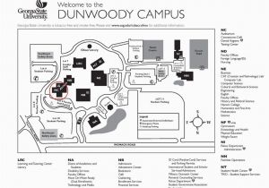 Georgia Perimeter College Dunwoody Campus Map Awesome Georgia State Map Ideas Printable Map New