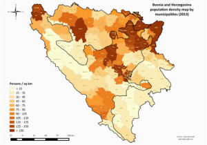 Georgia Population Density Map Demographic History Of Bosnia and Herzegovina Wikipedia