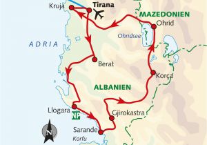 Georgia Power Service area Map Wanderreise Im Land Der Skipetaren Albanien Wikinger Reisen
