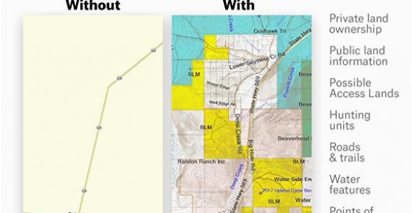 Georgia Public Hunting Land Map Amazon Com Colorado Hunting Maps Onx Hunt Chip for Garmin Gps