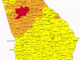 Georgia Radon Map Georgia Zone Map Bnhspine Com