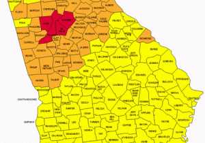 Georgia Radon Map Georgia Zone Map Bnhspine Com