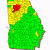 Georgia Radon Map Georgia Zone Map Bnhspine Com