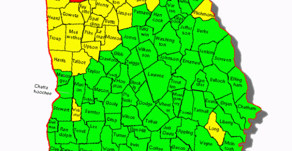 Georgia Radon Map Georgia Zone Map Bnhspine Com