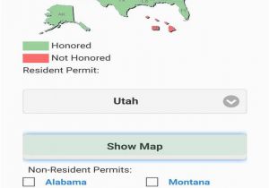 Georgia Reciprocity Map Concealed Carry Gun tools On the App Store