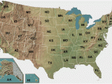 Georgia Relief Map American Red Cross Maps and Graphics