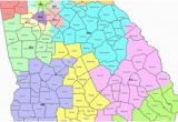 Georgia Road Construction Map Map Georgia S Congressional Districts