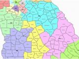Georgia Road Construction Map Map Georgia S Congressional Districts