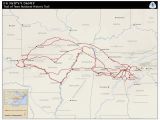 Georgia Rut Map Maps Trail Of Tears National Historic Trail U S National Park