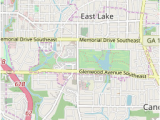 Georgia School District Map Lin Elementary School atlanta Ga School Boundaries Map School Profile