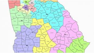 Georgia School District Map Map Georgia S Congressional Districts