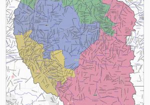 Georgia School Districts Map Untitled