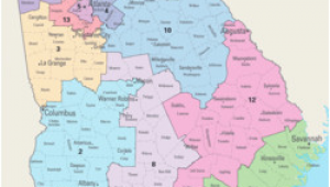 Georgia Senate Map Georgia S Congressional Districts Wikipedia