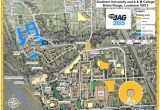 Georgia southern Campus Map Campus Map southern University and A M College