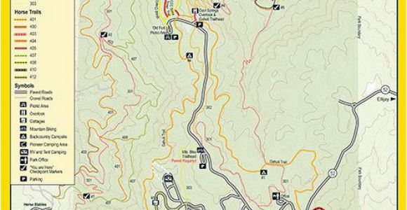 Georgia State Parks Map Trails at fort Mountain Georgia State Parks Georgia On My Mind
