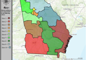 Georgia State Representative District Map Georgia S Congressional Districts Wikipedia