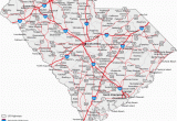 Georgia State Road Map Map Of south Carolina Cities south Carolina Road Map