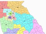 Georgia State Senate District Map Map Georgia S Congressional Districts