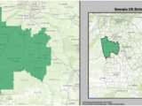 Georgia State Senate Districts Map United States Congressional Delegations From Georgia Wikipedia