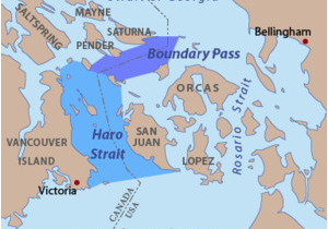 Georgia Strait Map Haro Strait Revolvy