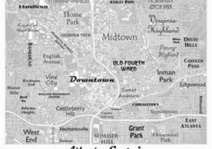 Georgia Tech Maps 52 Best atlanta Map Images atlanta Map Chicago Map City Maps