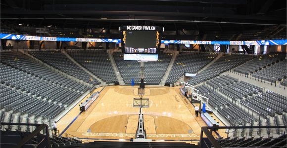 Georgia Tech Stadium Map Mccamish Pavilion Seating Chart Map Seatgeek