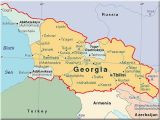 Georgia the Country Map the Georgia Sdsu Program is Located In Tbilisi the Nation S Capital