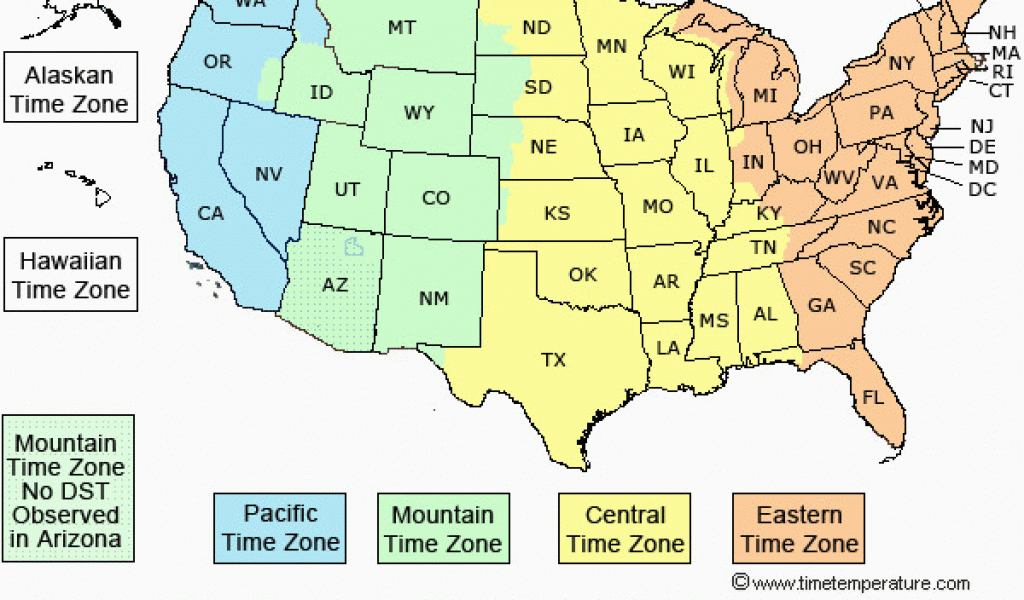 Time Zone Map United States Time Zone Map secretmuseum