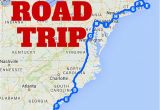 Georgia to Florida Map the Best Ever East Coast Road Trip Itinerary Road Trip Ideas