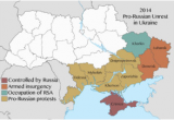 Georgia Ukraine Map 2014 Pro Russian Unrest In Ukraine Wikipedia